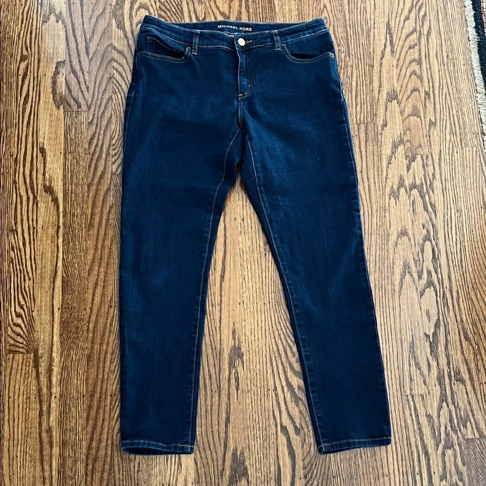 Michael Kors Dark Blue Skinny Jeans